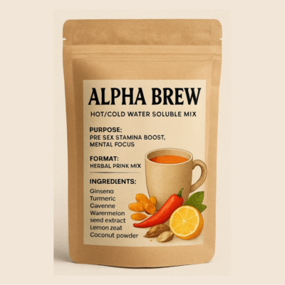 Alpha Brew (Hot/Cold Water Soluble Mix)